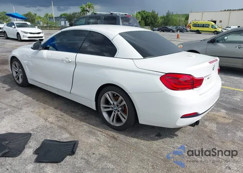 2018 BMW 430I z USA, uszkodzony, nr VIN WBA4Z1C58JEC59618